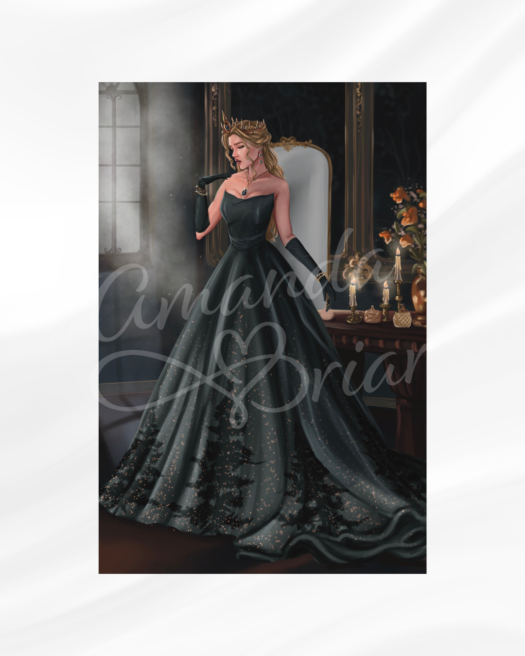 Gown - Lennox Art Print